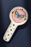 Anthropologie Garden Tile Spoon Rest By  In Pink Size Spn Rest