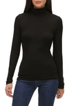 Michael Stars Turtleneck Top In Black