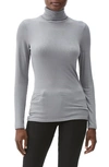 MICHAEL STARS GAIL RIBBED TURTLENECK TOP