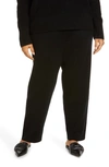 Vince Slim Fit Cashmere Pants In Black