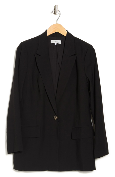 Wayf One-button Blazer In Black