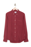 Nn07 Manza Slim Fit Button-down Shirt In Burned Red