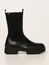VIC MATIE BOOTS VIC MATI&EACUTE; LEATHER BOOT