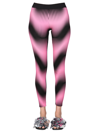 Rabanne X Fondation Vasarely Pinch Echo Bodyline Leggings In Rosa