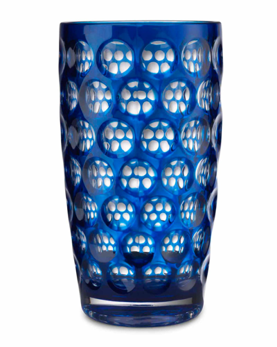 Mario Luca Giusti Acrylic Lente Highball Glass In Blue