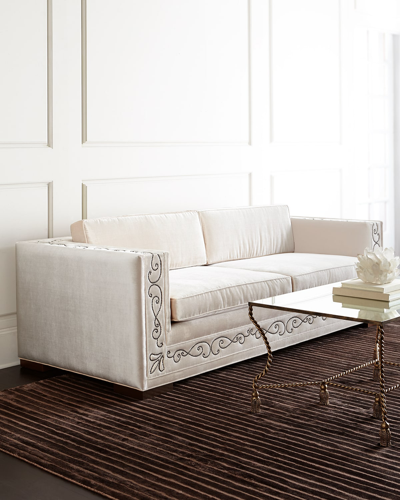 Haute House Grant Sofa In Ivory Cashew