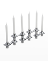 Nambe Cortina Hinged Candelabra