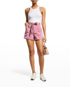 Rag & Bone Trail Shorts In Blush Pink