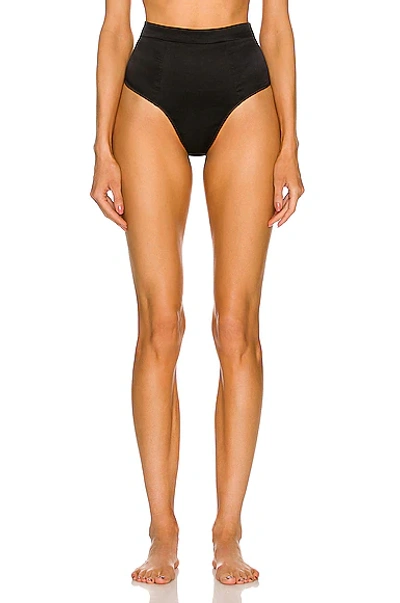 Kiki De Montparnasse Tous Les Jours High-waisted Underwear In Black