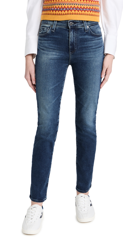 Ag Knoxx High-rise Boyfriend Jeans In Georgetown