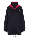Isabel Marant Étoile Logo-print Hooded Jacket In Black