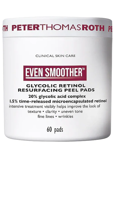 Peter Thomas Roth Even Smoother Glycolic Retinol Resurfacing Peel Pads (60 Pads) In Beauty: Na