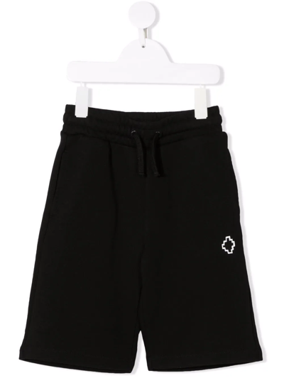 Marcelo Burlon County Of Milan Kids' Marcelo Burlon Boys Black Cotton Shorts