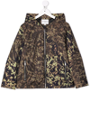 GIVENCHY LEOPARD PRINT HOODED JACKET