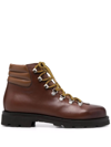 SCAROSSO CATHERINE LACE-UP BOOTS