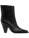 SCAROSSO EMILY LEATHER 9MM BOOTS