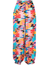 SOLID & STRIPED THE PREM GRAPHIC-PRINT TROUSERS