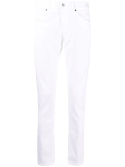 Dondup Slim-fit Jeans In Weiss