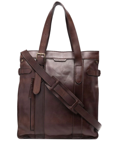 Officine Creative Rare 23 Tote Bag In Brown
