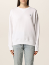 Polo Ralph Lauren Sweatshirt With Logo In White