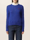 Polo Ralph Lauren Cable Sweater In Blue
