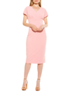 Alexia Admor Women's Draped Surplice Sheath Dress In Blush