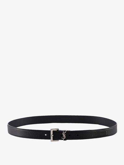 Saint Laurent Belt In Black