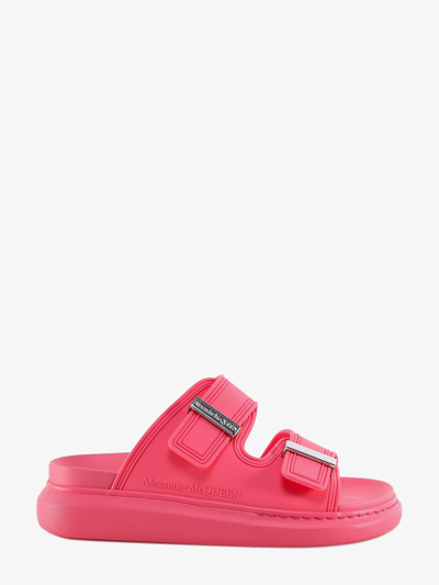 Alexander Mcqueen Hybrid Pink Plastic Sandals