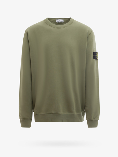Stone Island Sweatshirt In Green