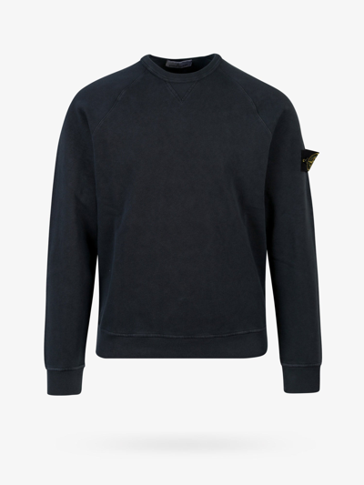 Stone Island Sweatshirt In Blue