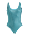 Fisico One-piece Swimsuits In Blue