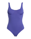 Fisico Cristina Ferrari One-piece Swimsuits In Purple