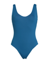 Fisico One-piece Swimsuits In Deep Jade