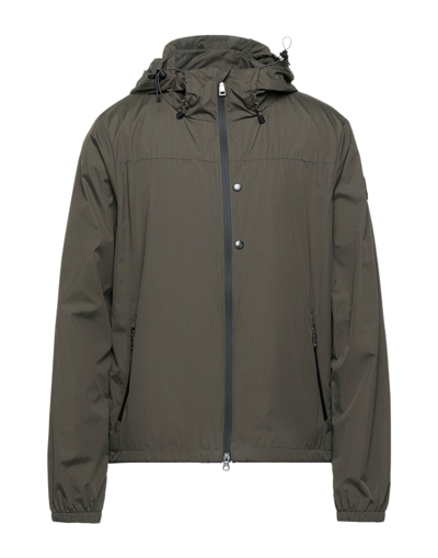 Adhoc Jackets In Military Green