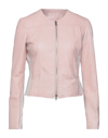 Street Leathers Jackets In Pink