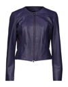 Street Leathers Jackets In Purple