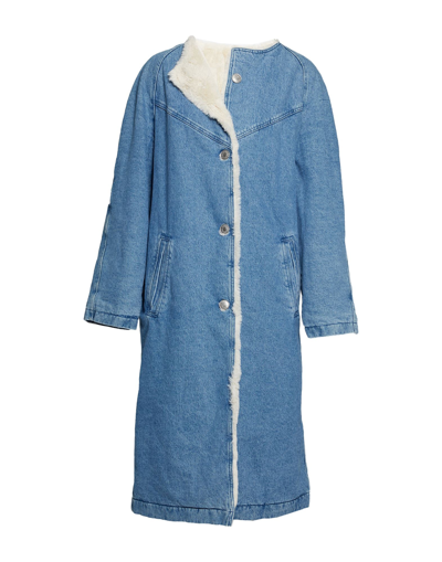 Isabel Marant Coats In Blue