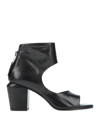 ELENA IACHI ELENA IACHI WOMAN PUMPS BLACK SIZE 6 SOFT LEATHER