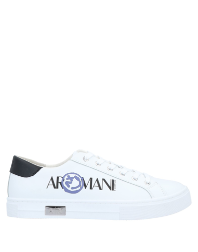 Armani Exchange Shoes - Atterley In White