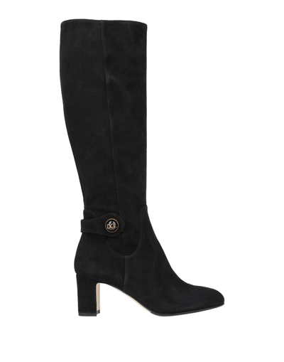 Dolce & Gabbana Knee Boots In Black