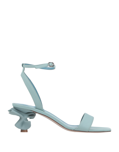 Le Silla Sandals In Blue