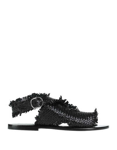 Strategia Sandals In Black