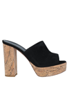 Le Silla Woman Mules & Clogs Black Size 8 Soft Leather