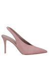 LE SILLA LE SILLA WOMAN PUMPS PASTEL PINK SIZE 8 SOFT LEATHER