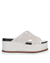 Espadrilles In Platinum