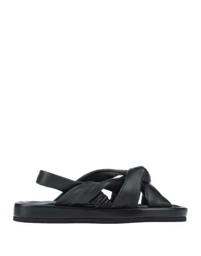 Strategia Sandals In Black