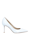 Le Silla Woman Pumps White Size 9 Soft Leather