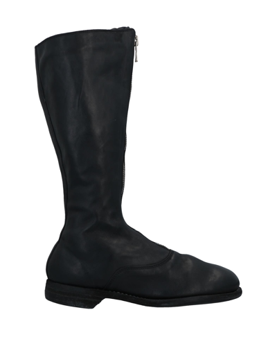 Guidi Knee Boots In Black