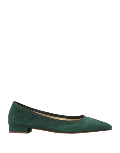 Ballerette Ballet Flats In Green