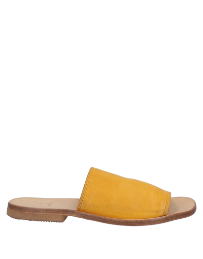 Moma Sandals In Yellow